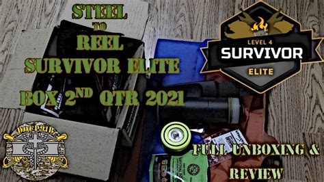 steel to reel survivor elite box|metal to reel club.